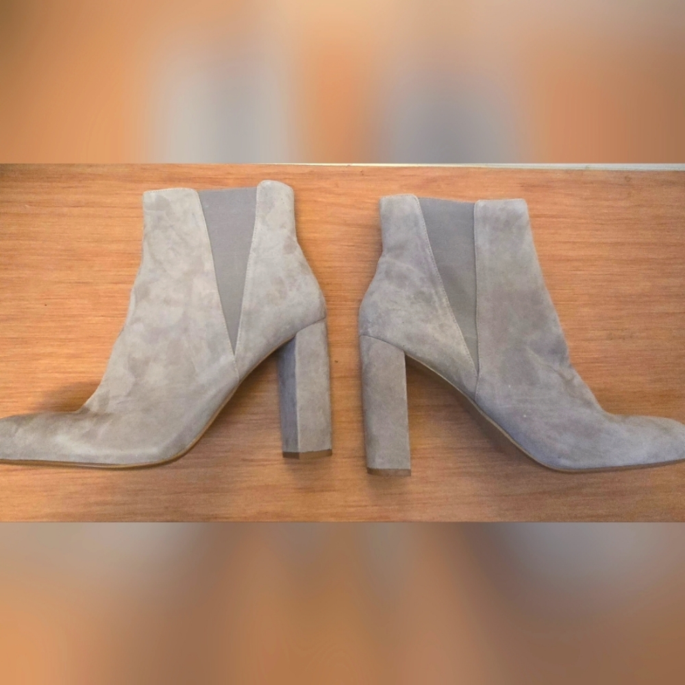 Steve Madden Gray High Heel Boot